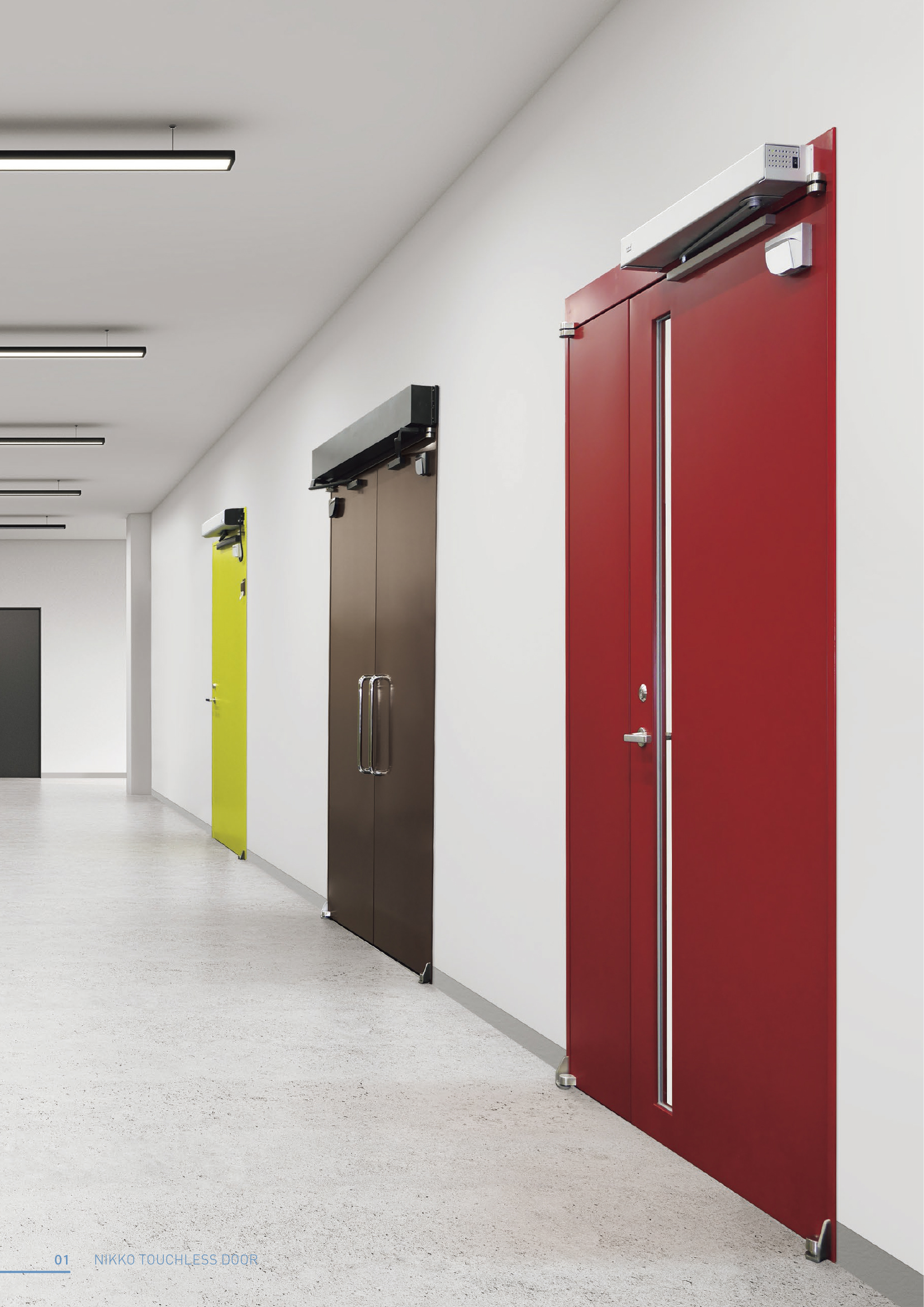 NIKKO TOUCHLESS DOOR | 株式会社 日鋼サッシュ製作所